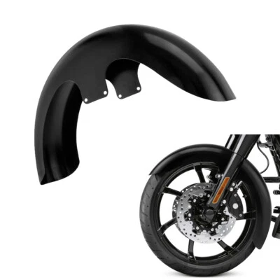 Guardabarros delantero envolvente de rueda de 23" apto para excavadora personalizada Harley Touring Road Glide King Foto 1 de 4