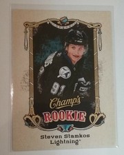 2008-09 UPPER DECK CHAMP'S #200 STEVEN STAMKOS ROOKIE CARD 