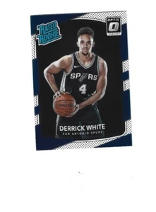 2017-18 Donruss Optic #172 Derrick White RR RC SAN ANTONIO SPURS - Picture 1 of 1