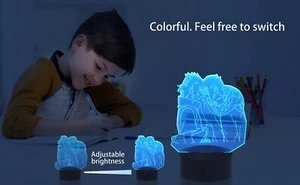 Uruzuo Lamp Stuff Toys for Boys, Anime Gifts Lamp Birthday Decorations, Itachi U - Picture 1 of 7