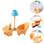 2 Pcs Freizeitstuhl Aus Rattan Möbel Spielzeugmodell Miniaturen Puppenhaus