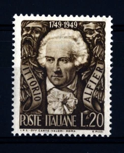 ITALIA REP. - 1949 - Bicentenario della nascita di Vittorio Alfieri 20L. MNH** - Picture 1 of 2