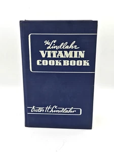The Lindlahr Vitamin Cookbook 1941 Subscriber edition Vintage Antique Cookbook - Imagen 1 de 8