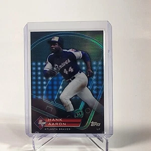2011 Topps Prime 9 Player of the Week Holo #PNR6 HANK AARON Atlanta Braves - Picture 1 of 2