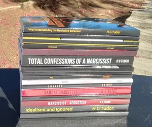 Lot -16 Books HG Tudor Narcissist Manipulated Idealised Ignored Fuel Fury Used - Imagen 1 de 20