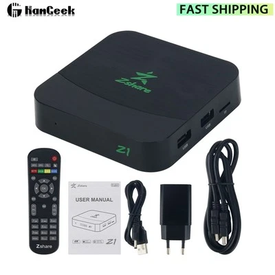 GTMEDIA Zshare Z1 2GB+16GB TV 4K Set Top Box w/ Brazilian Portuguese TV - Image 1 of 4