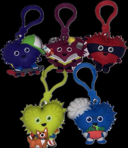 LOT OF 5 Kids Heart Challenge Heart Heroes Keychains B3 | eBay
