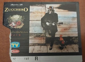 BIGLIETTO ZUCCHERO SUGAR FORNACIARI SPIRITO DIVINO TOUR 1995  TICKET - Picture 1 of 1