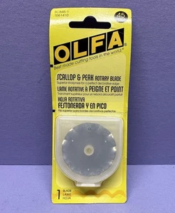 OLFA SCB45-1 45 mm Jakobsmuschel & Spitze rotierende Cutterklinge neu im Paket - Bild 1 von 2