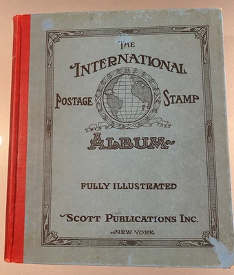 Selos mundiais (aproximadamente 800) no álbum Scott International até meados da década de 1940 L-1701 - Imagem 1 de 4