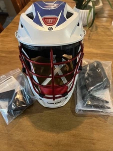 Warrior Burn Lacrosse verstellbarer Helm - Junior Medium - weiß - Bild 1 von 17