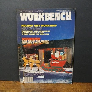 Vintage WORKBENCH The Do-It-Yourself Magazine, Dec 1989, Holiday Gift Workshop - Picture 1 of 3