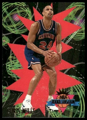Fleer #17 Chris Mills 1994-95 Rookie Sensations Cleveland Cavaliers Foto 1 de 2