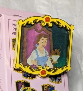 Loungefly Beauty & The Beast Lenticular Scenes Blind Box Pin Be Our Guest Opened - Picture 1 of 6