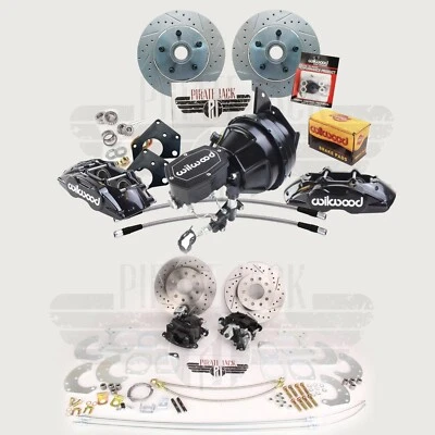 Conversión de freno DIsc eléctrico delantero y trasero, Wilwood para Dodge Charger 1966-70 Foto 1 de 4