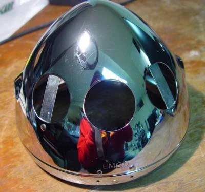 1973-78 Triumph T140 Bonneville, Tiger 750, T150V, 7" Headlamp Shell & Rim, NEW - Image 1 of 4