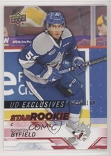 2018-19 Upper Deck CHL Star Rookies Exclusives /100 Quinton Byfield #400