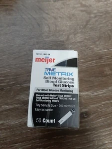 True Metrix Self Monitoring Blood Glucose Test Strips 50 CT. - Picture 1 of 6