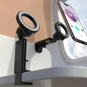 Magnetic Airplane Phone Holder Mount Travel Essential For iPhones - Picture 1 of 7