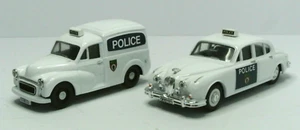 Juego de policía Corgi 97697 Leicestershire - sedán Jaguar y furgoneta Morris - Imagen 1 de 13