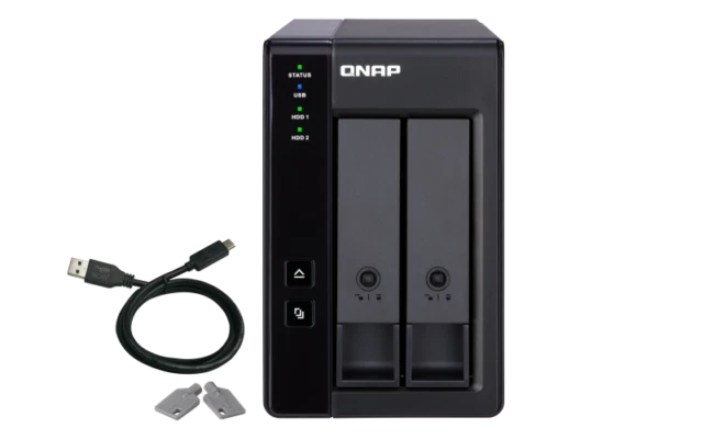 QNAP TR-002-US 2-Bay  Network Storage