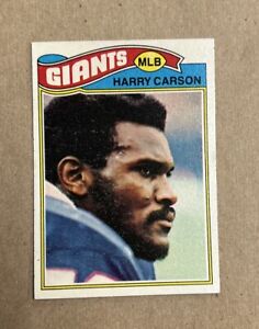 1977 Topps Football Harry Carson New York Giants Card #146