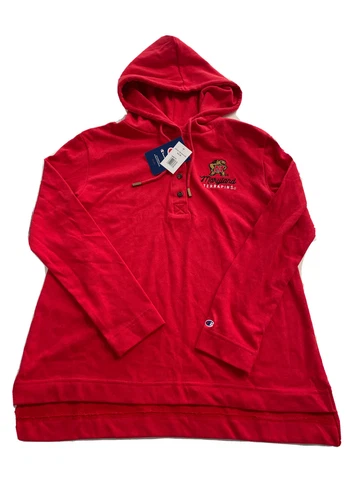 Champion Maryland Terrapins NCAA Pullover Hoodie Small Womens NEW Cover