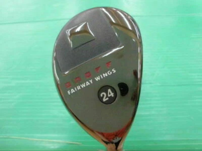 DAIWA GLOBERIDE GOLF CLUB UTILITY ONOFF WINGS KURO U LOFT-24 NSPRO S-FLEX - Image 1 of 4
