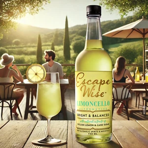 Limoncello Liqueur Non-Alcoholic Cordial - Picture 1 of 4