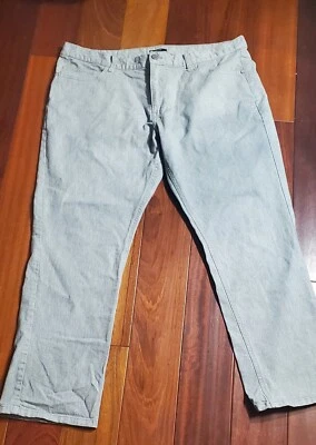 Pantalones de mezclilla Alfani de pierna recta para hombre 40x29 gris jaspeado  Foto 1 de 4