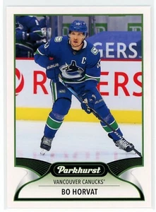 2021-22 Parkhurst Hockey #52 Bo Horvat Vancouver Canucks - Picture 1 of 2