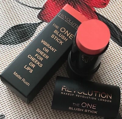 Revolution The One Blush Stick In Matte Rush -BRAND NEW - Image 1 of 4