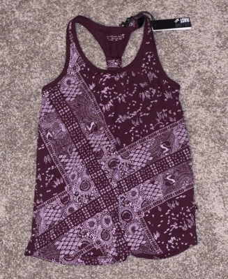 Camiseta sin mangas William Rast púrpura oscuro cachemir nueva con etiquetas talla XS Foto 1 de 2