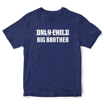 Promoted to Big Brother Boys T Shirt Only Child shirt Baby Announcement Boy T... - Image 1 of 4