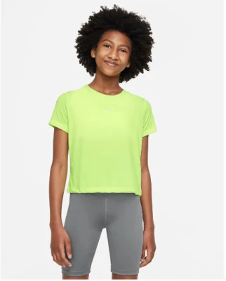 NUEVO CON ETIQUETAS Nike Breathe DRI-FIT Niños Grandes XL Niñas Deportes Entrenamiento Camisa Verde Fantasma $30 Foto 1 de 4