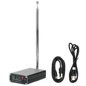 Transmisor FM digital LCD 76-108 MHz 2000 M 0,5 W FM transmisión estéreo para radio - Imagen 1 de 18