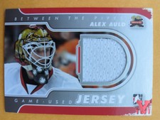 2011-12 ITG Between the Pipes Game-Used Silver Jersey Vault 1/1 Alex Auld #M-01