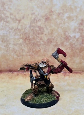 Mini pintado DnD/Pathfinder - Bárbaro enano brutal 28 mm - Piezas de Spellcrow Foto 1 de 4