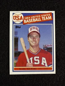 Topps #401 1985 Mark McGwire novato - Imagen 1 de 2
