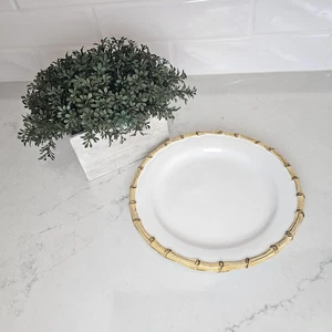 Juliska Keramik Classic Bambus Salat Dessert Teller - Bild 1 von 6