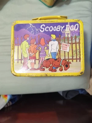 史酷比午餐盒 1973 年状况良好缺少瓶子 — 第 1/4 张图片