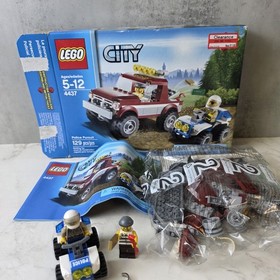 LEGO City #4437 Police Pursuit 100% Complete w/ Instruction & Minifigure