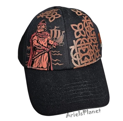 Disney Parks Norway Epcot Viking Adjustable Baseball Hat Cap - Adult