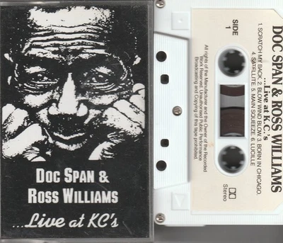 Doc Span and Ross Williams - Live at KC's Cassette Tape - Image 1 of 2