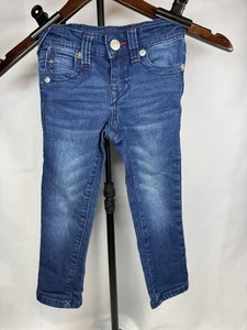 True Religion Jeans Kleinkind 3T | rote Nähte Baumwolle Denim - Bild 1 von 7