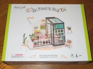 NEW Hands Craft BALCONY DREAMING Miniature DIY House Kit - Picture 1 of 2