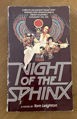 1979 Night of the Sphinx; By Tom Leighton (PB/1st ED) RARE! - Image 1 of 4