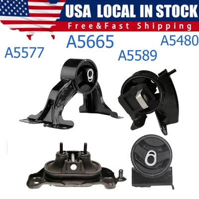 4 pcs Engine Motor & Trans Mount Set Fit For 2011-2019 Dodge Grand Caravan 3.6L - Image 1 of 4