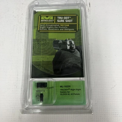 Ночной прицел Meprolight Tru-Dot зеленый для GLOCK 42, 43, 43X - Изображение 1 из 2