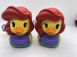 (2) ARIEL 3.5” Disney Rubber Duck NEW For Cruise Or Jeep - Picture 1 of 5